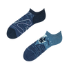Socquettes rigolotes pour baskets Pêcheur de nuit