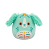 Peluche Squishmallows de 20 cm Lisbeth le retriever vert menthe Day of the Dead