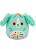 Peluche Squishmallows de 20 cm Lisbeth le retriever vert menthe Day of the Dead