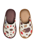 Pantoufles rigolotes pour enfants Hérisson forestier