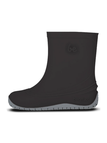 Bottes de pluie pieds nus Be Lenka Pudds pour enfants - Noires