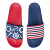 Sandales rigolotes Rayures bleu marine