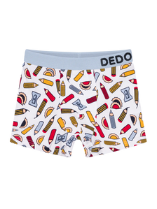 Boxer rigolo pour garçons Crayon