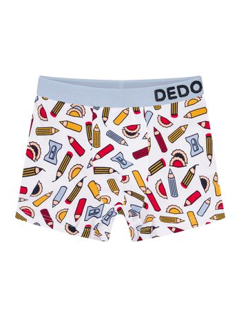 Boxer rigolo pour garçons Crayon