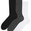 Paquet de 3 paires de chaussettes en coton recyclé Classique