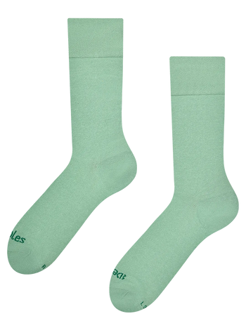 Chaussettes pastel vert
