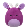 Peluche Squishmallows de 20 cm Maria Del Mar le jackalope violet aux bois étincelants