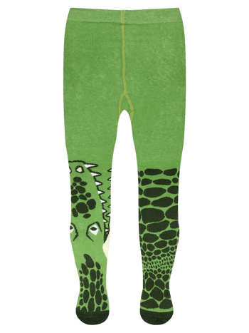 Collants rigolos pour enfants Crocodile