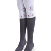 Chaussettes rigolotes hautes au-dessus des genoux Lapin