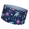 Bandeau fonctionnel rigolo Fleurs violettes