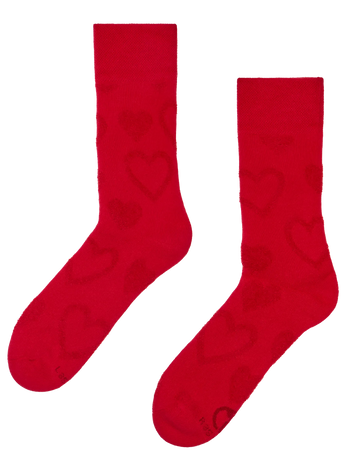 Chaussettes chaudes Petits coeurs doux