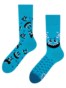 Chaussettes rigolotes Petit monstre