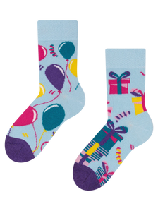 Chaussettes rigolotes pour enfants Fête