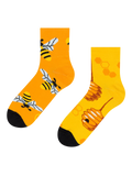 Chaussettes mi-mollet rigolotes Abeilles occupées