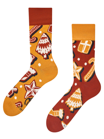 Chaussettes rigolotes Pains d’épices délicieux