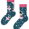 Chaussettes rigolotes pour enfants Ballerine