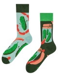 Chaussettes rigolotes Cornichons