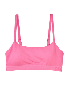 Bralette en modal rose bégonia pour femmes