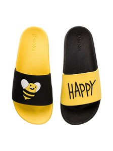 Sandales rigolotes pour enfants Abeille heureuse