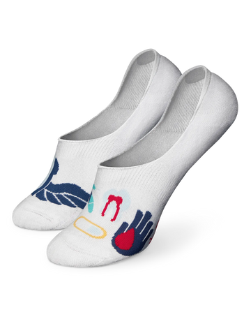 Chaussettes invisibles rigolotes Santé