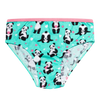 Culotte rigolote pour filles Panda et petits cœurs