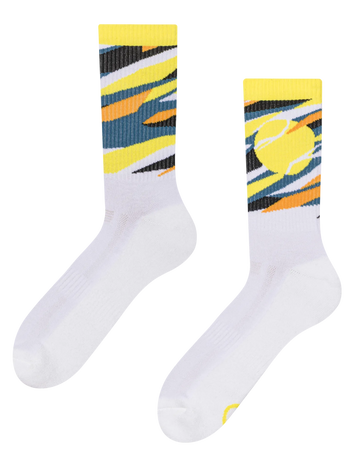 Chaussettes fonctionnelles rigolotes Balle de tennis