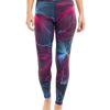 Legging de sport rigolo Fleurs abstraites