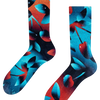 Chaussettes côtelées Cerises noires