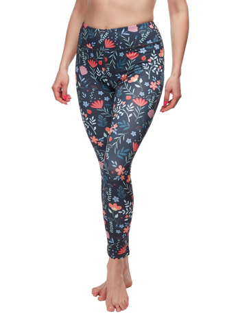 Legging de sport rigolo Fleurs de jardin