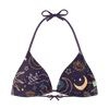Haut de bikini triangulaire rigolo Ciel mystique
