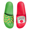 Sandales rigolotes Frites et ketchup