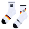Chaussettes mi-mollet côtelées Légende du football allemand