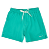 Short de bain vert turquoise pour hommes