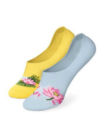 Chaussettes invisibles rigolotes Nénuphar