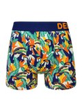 Boxer rigolo pour hommes Toucan et feuilles
