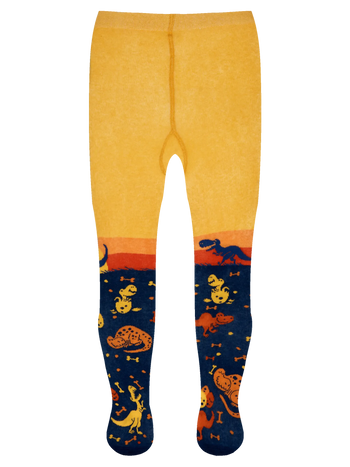 Collants rigolos pour enfants Monde des dinosaures
