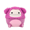 Peluche Squishmallows de 35 cm Nanette le bigfoot rose framboise