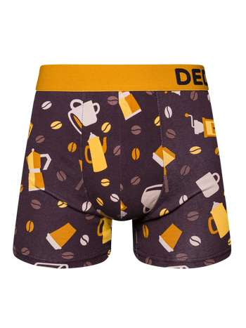Boxer rigolo pour hommes Grains de café