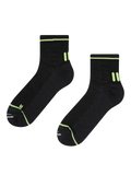 Socquettes de randonnée noires pour hommes