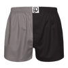 Caleçon gris et noir pour hommes