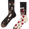 Chaussettes rigolotes Cafétéria