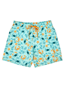 Short de bain rigolo pour hommes Crabe de mer
