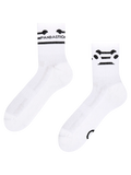 Chaussettes mi-mollet fonctionnelles rigolotes Pandastique