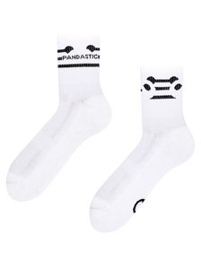 Chaussettes mi-mollet fonctionnelles rigolotes Pandastique