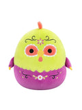 Peluche Squishmallows de 20 cm Amparo le coq vert et violet Day of the Dead