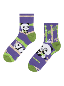 Chaussettes mi-mollet rigolotes Acrobate de Panda