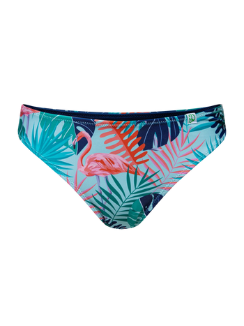 Culotte bikini rigolote Flamant sauvage