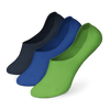 Paquet de 3 paires de chaussettes invisibles en coton Nature