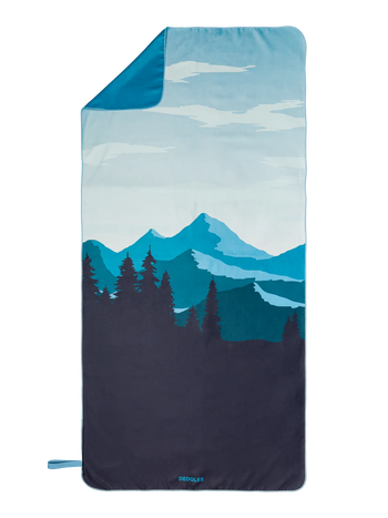 Serviette en microfibre Montagnes du matin