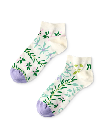 Socquettes rigolotes Herbes de jardin